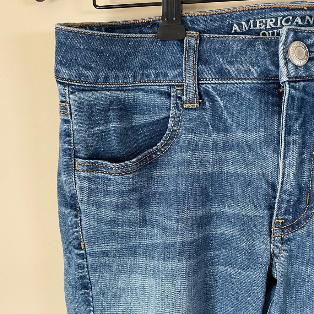 American Eagle Outfitters Super Skinny Jegging Jeans Size 8 Long